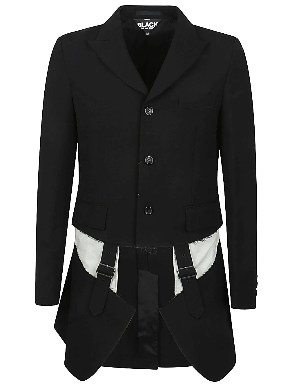 Single-breasted wool jacket