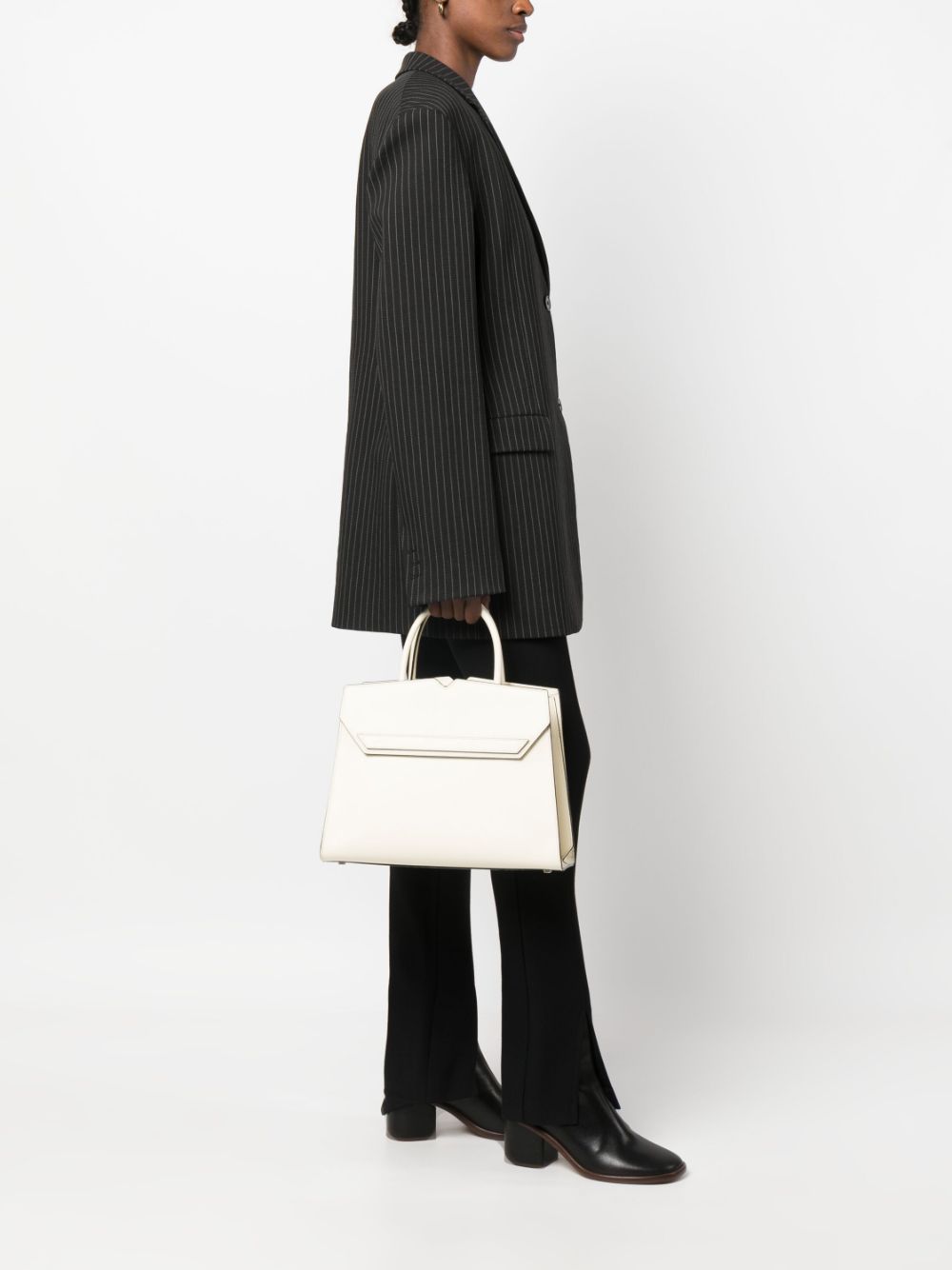 Duetto leather handbag