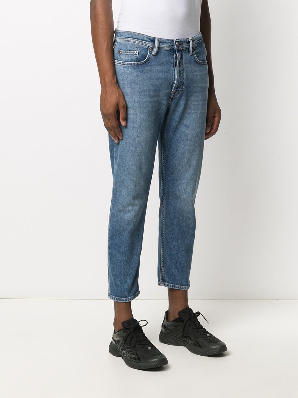 Organic cotton denim slim jeans