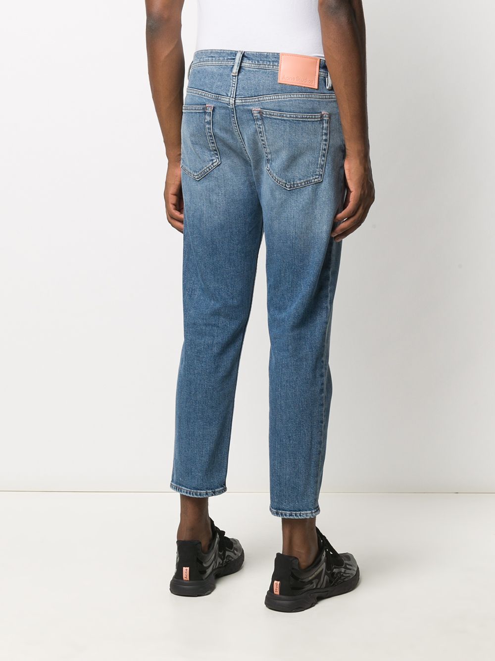 Organic cotton denim slim jeans