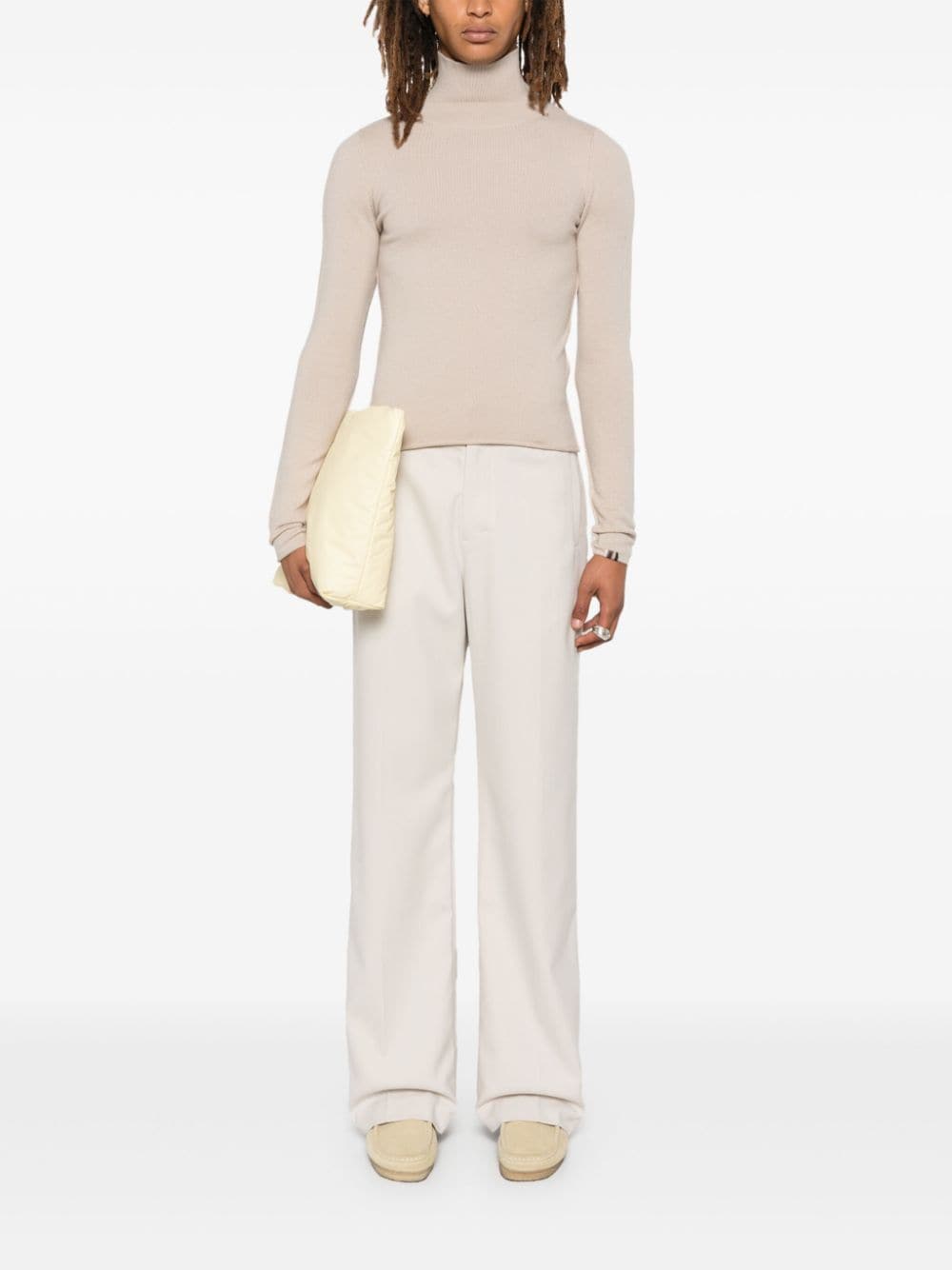 Audrey cashmere high-neck jumper