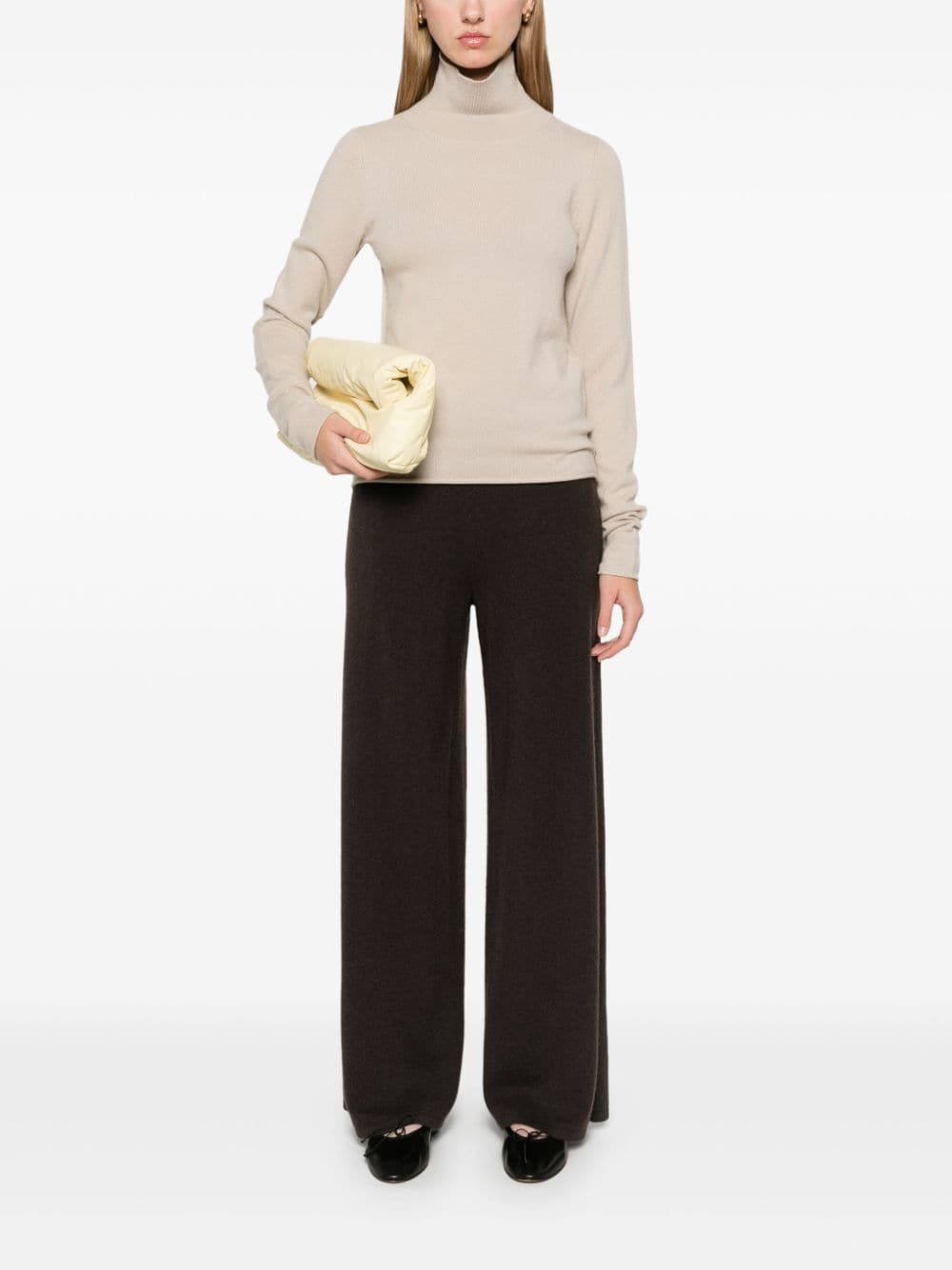 Audrey cashmere high-neck jumper