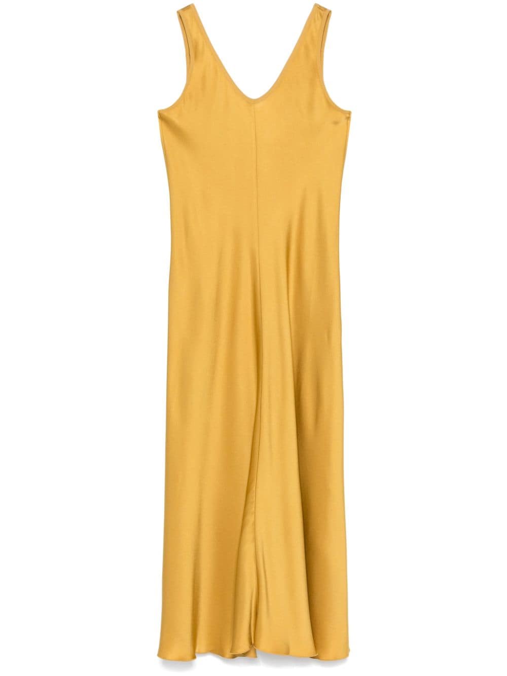 Satin long dress