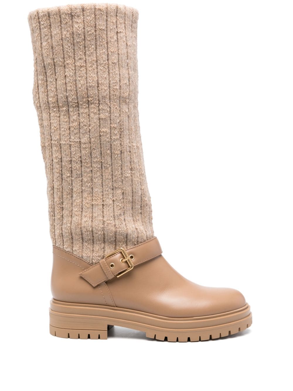 Knitted boots