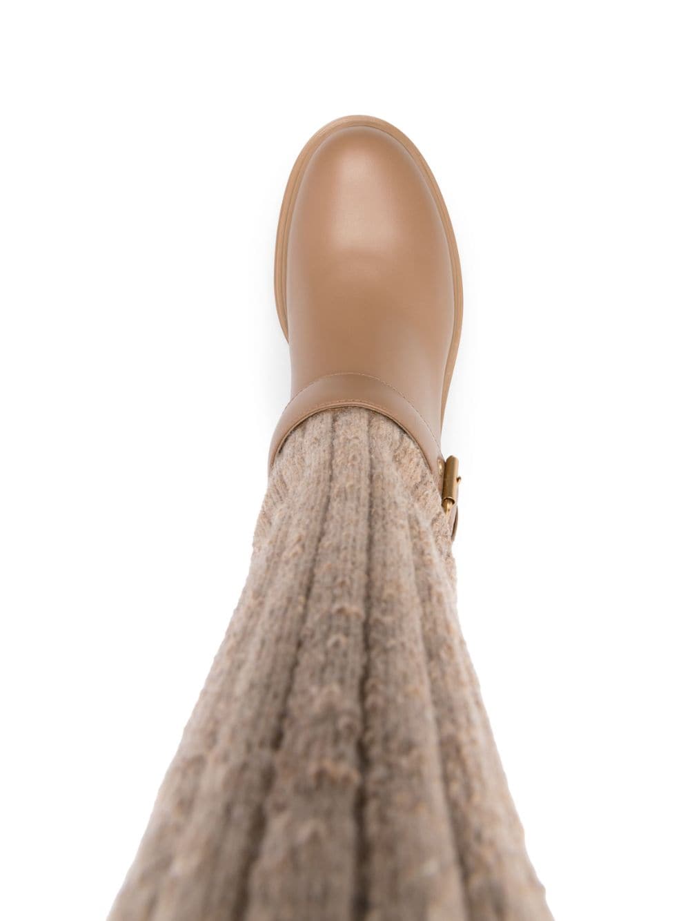 Knitted boots
