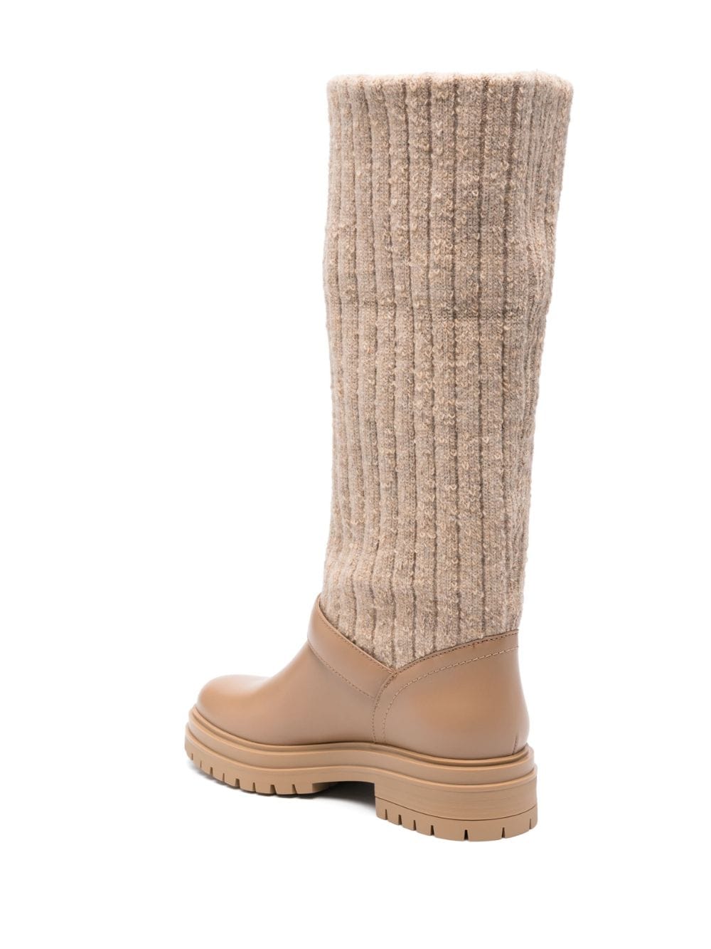 Knitted boots