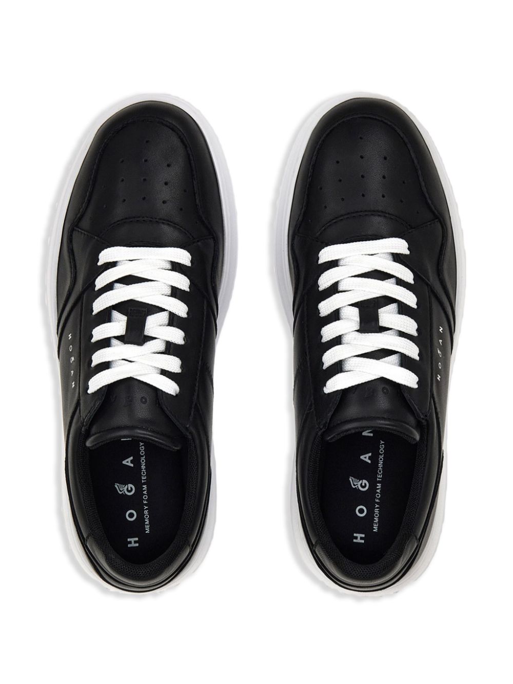 H670 leather sneakers