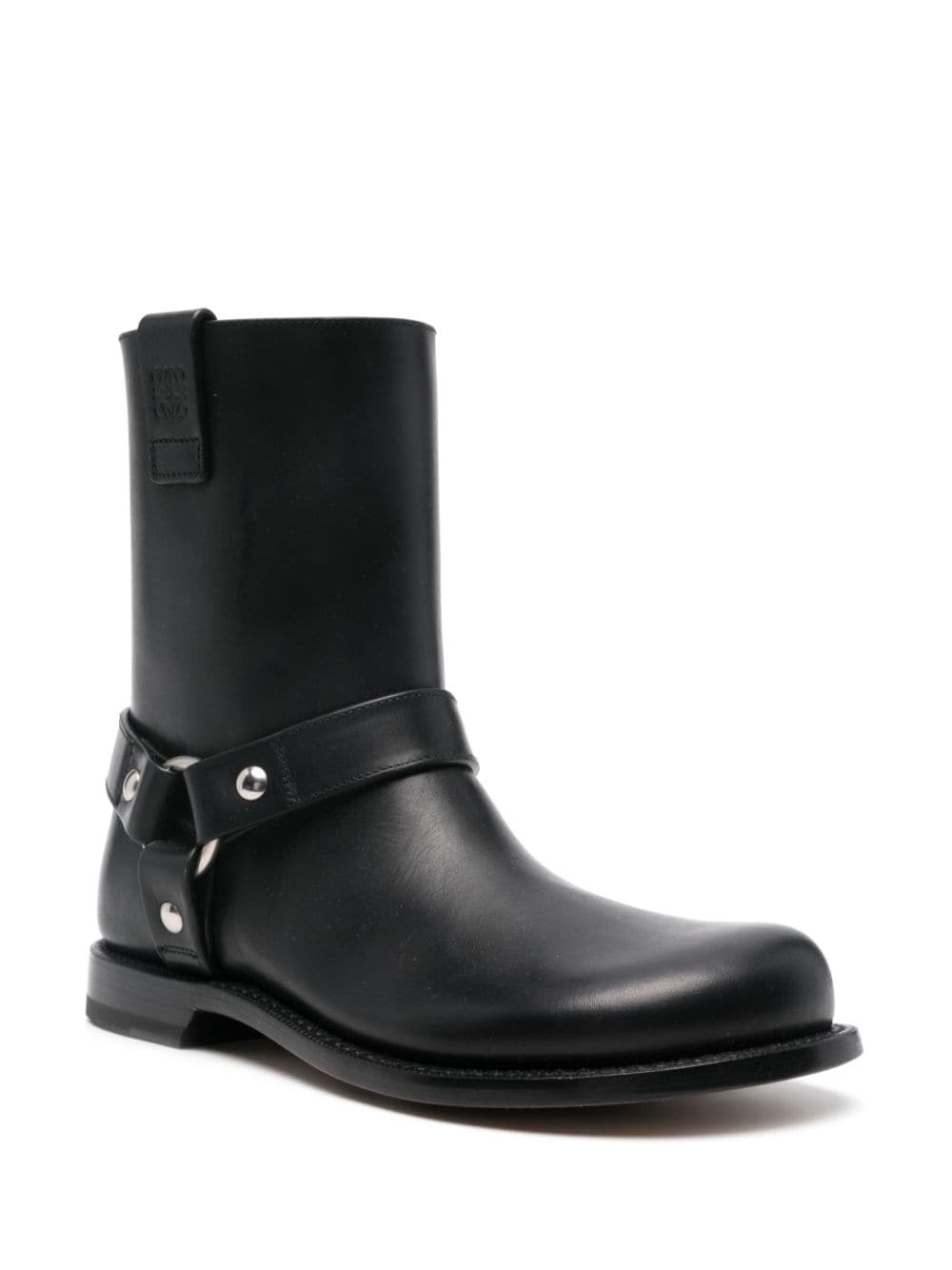 Campo leather biker boots