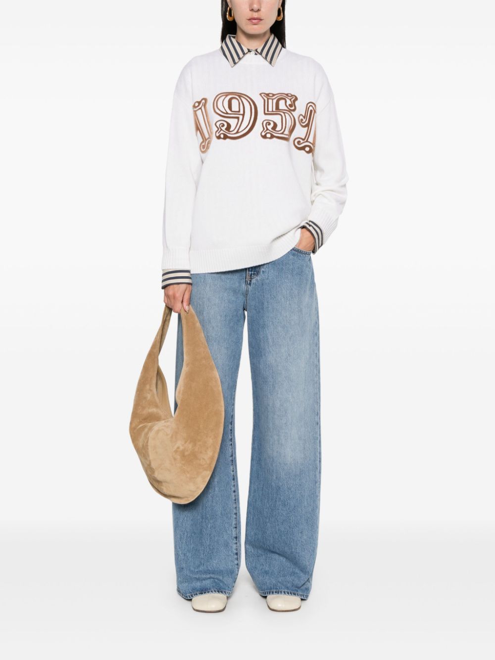 Wool and cashmere blend sweater