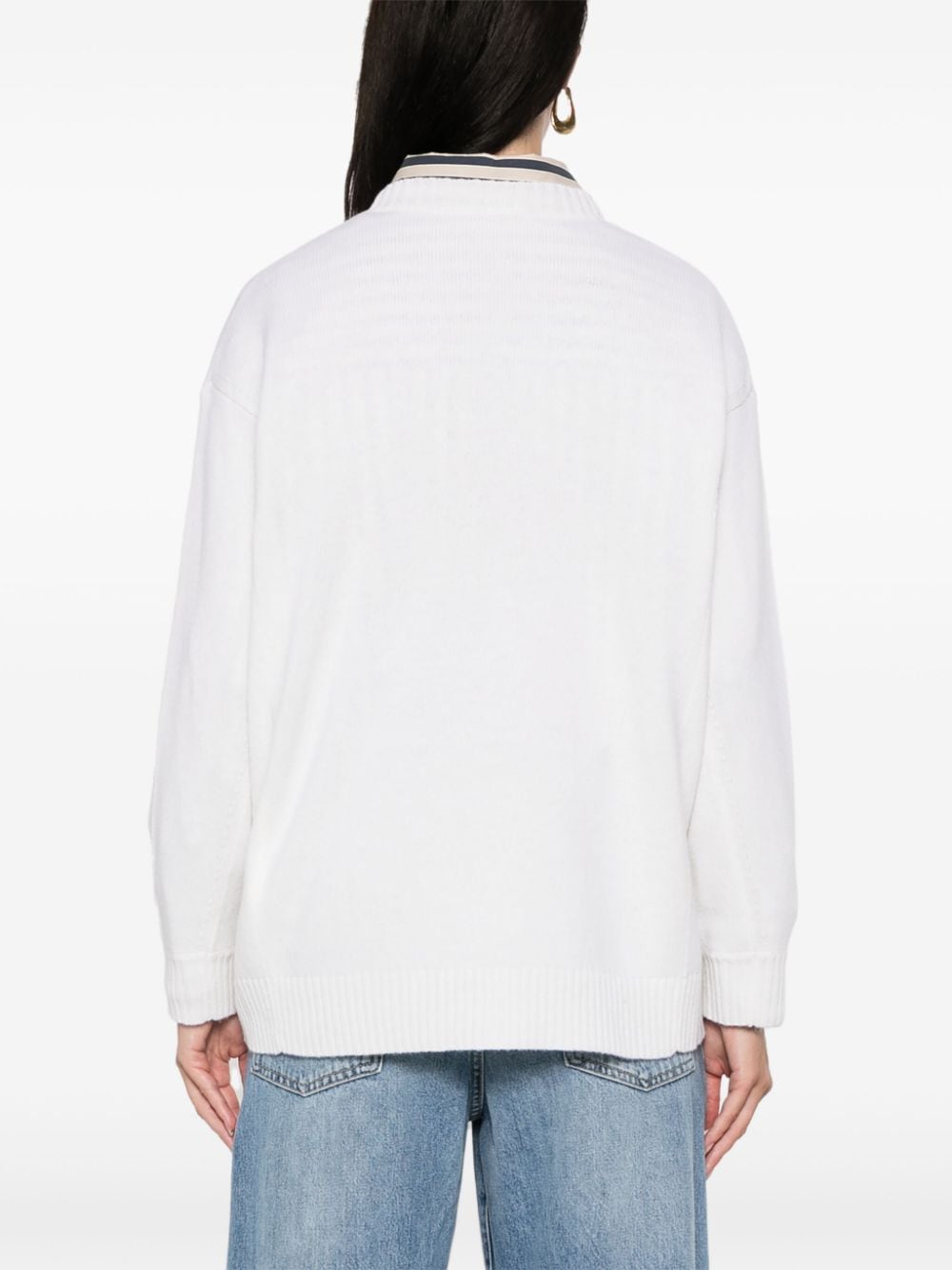 Wool and cashmere blend sweater