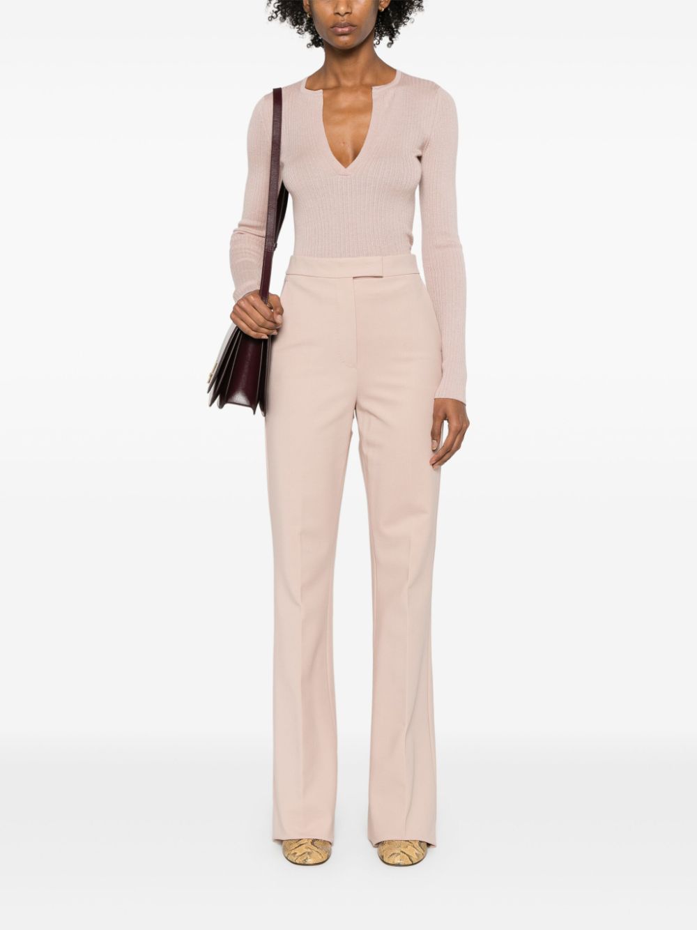 Knitted trousers