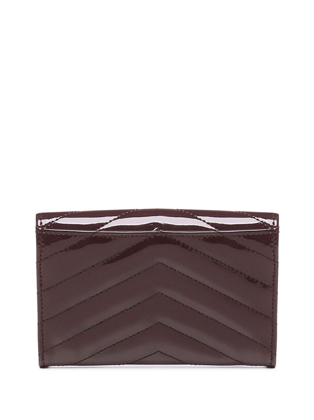 Cassandre patent leather card case