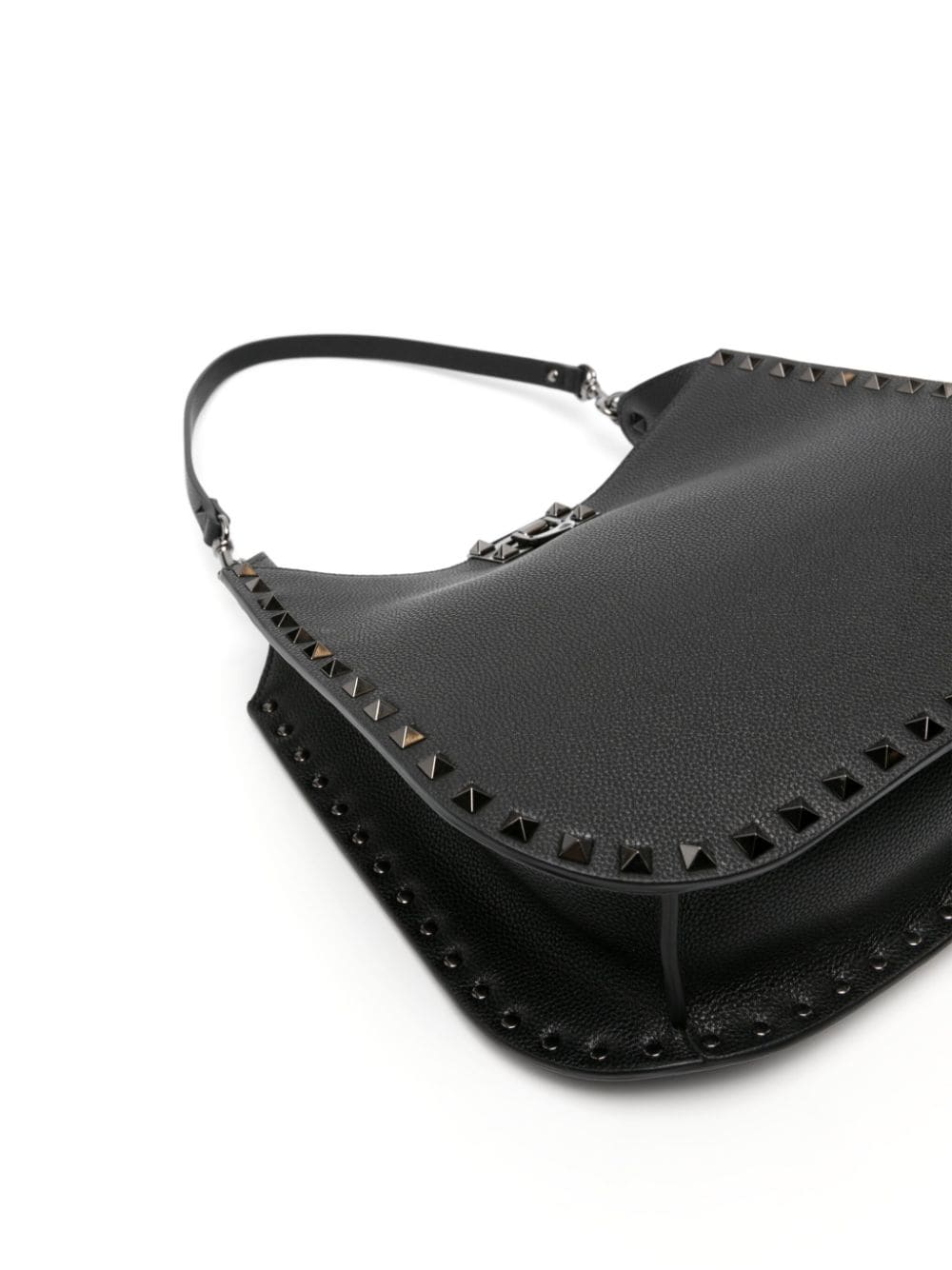 Hobo rockstud leather shoulder bag