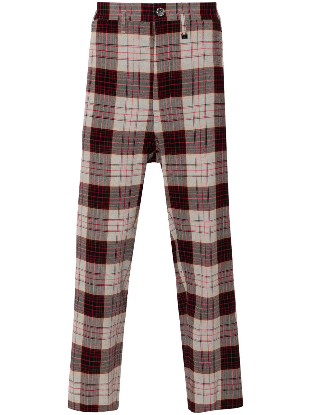 Check trousers