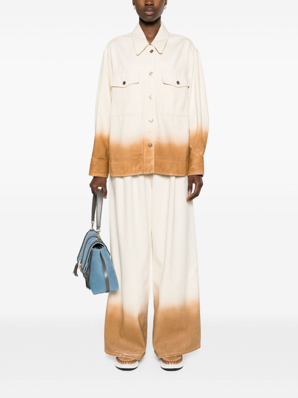 Brigh hues overshirt