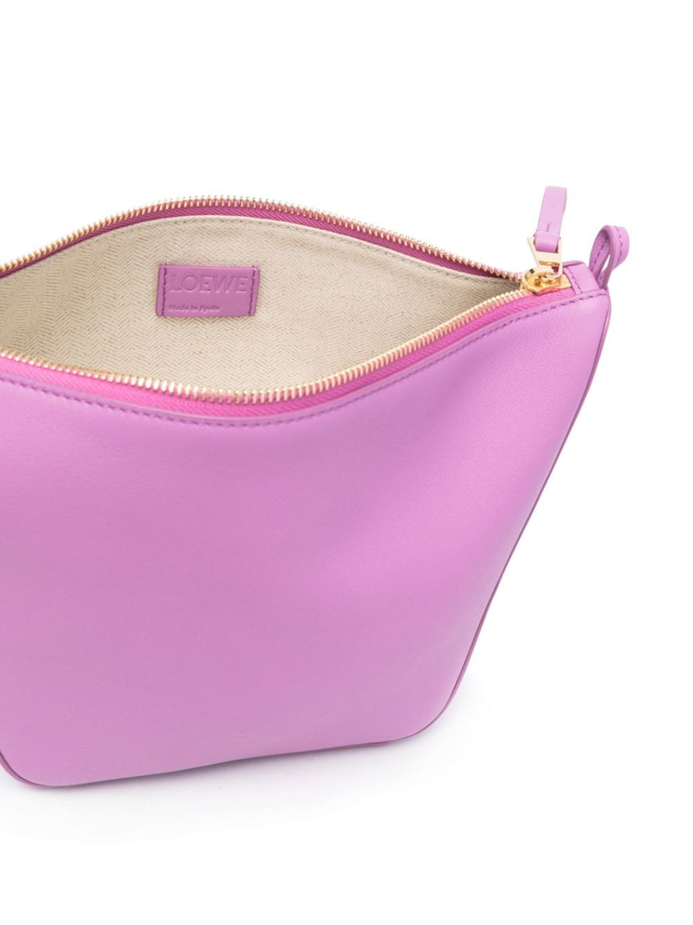 Mini hammock hobo leather shoulder bag