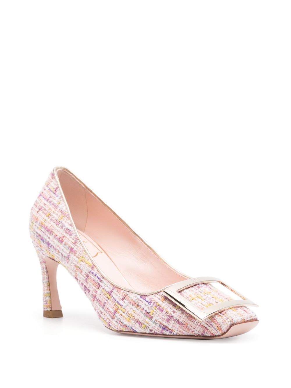 Trompette knitted pumps