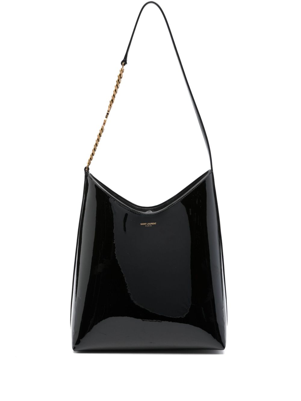Rendez-vous patent leather hobo bag