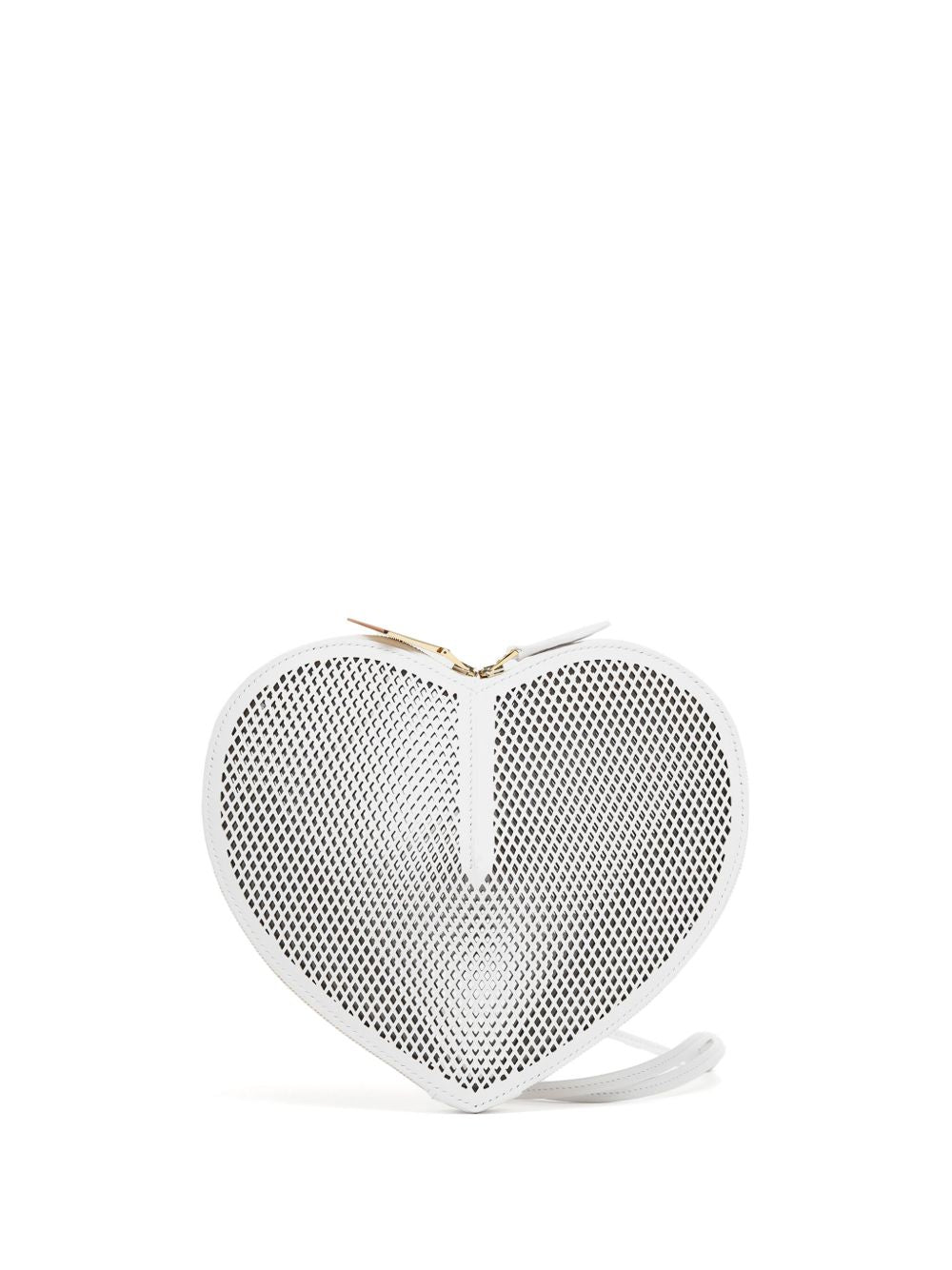 Le coeur net leather crossbody bag