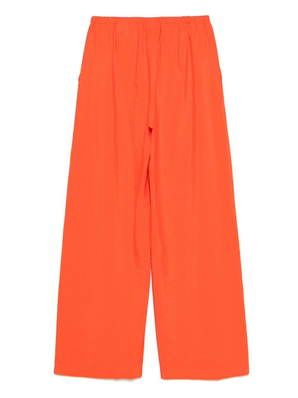 Silk blend trousers
