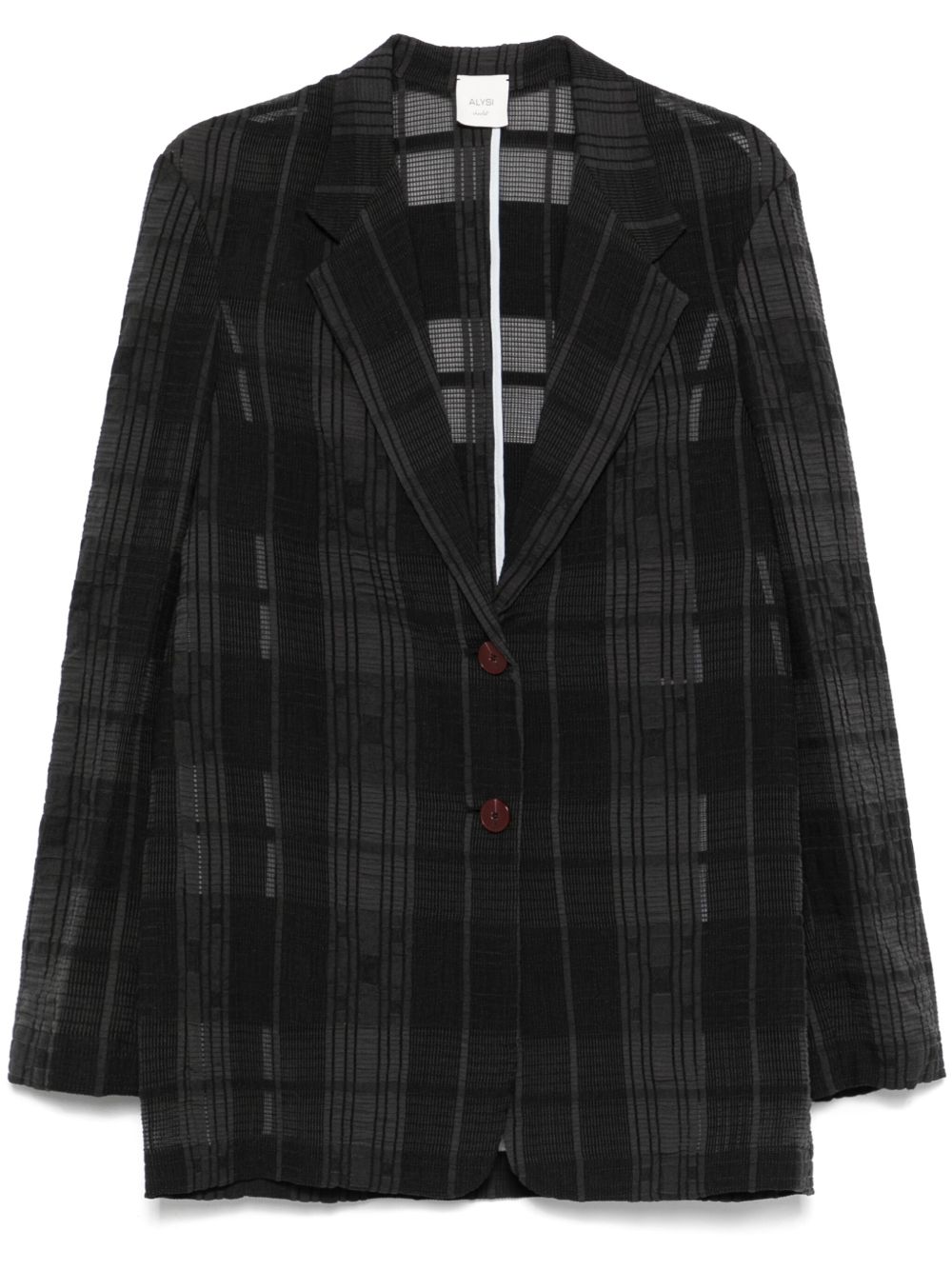 Single-breasted blazer jacket