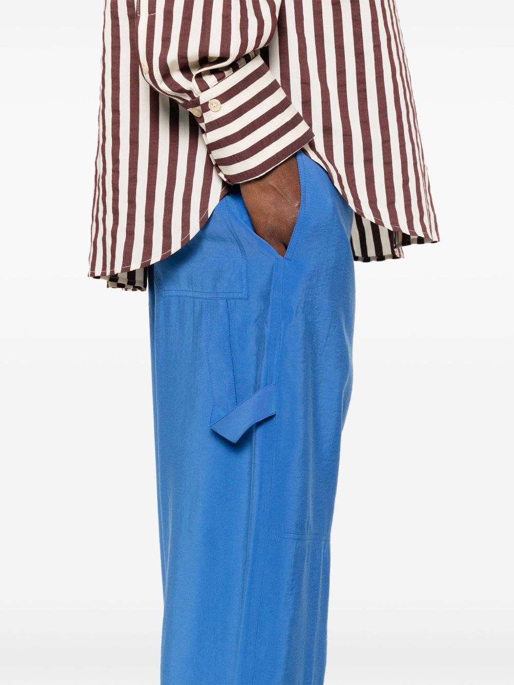 Belted trousers
