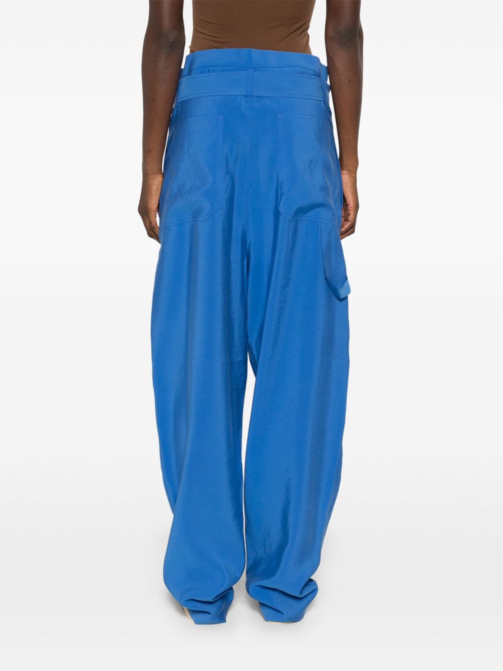 Belted trousers