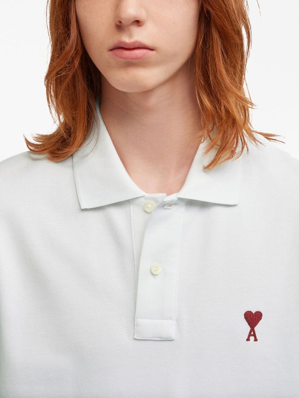 Ami de coeur organic cotton polo shirt