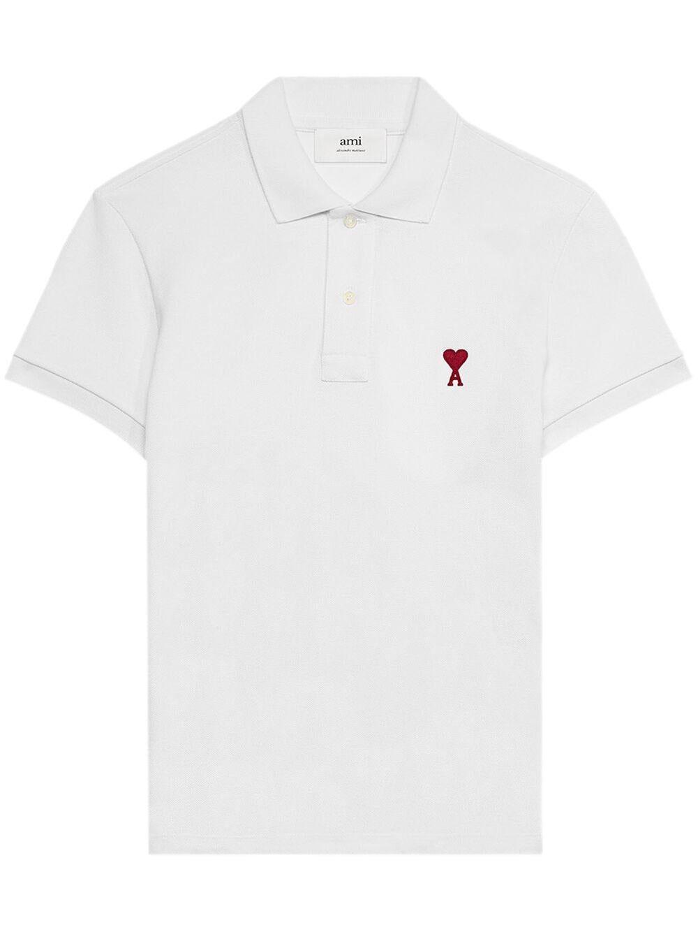 Ami de coeur organic cotton polo shirt