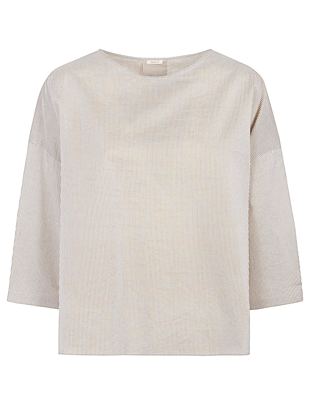 Cotton and silk blouse