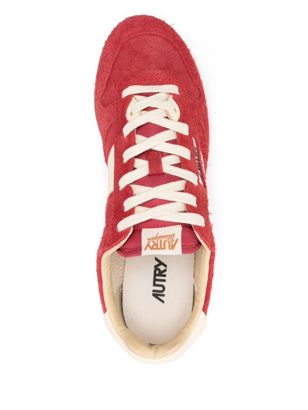 Windspin low leather sneakers