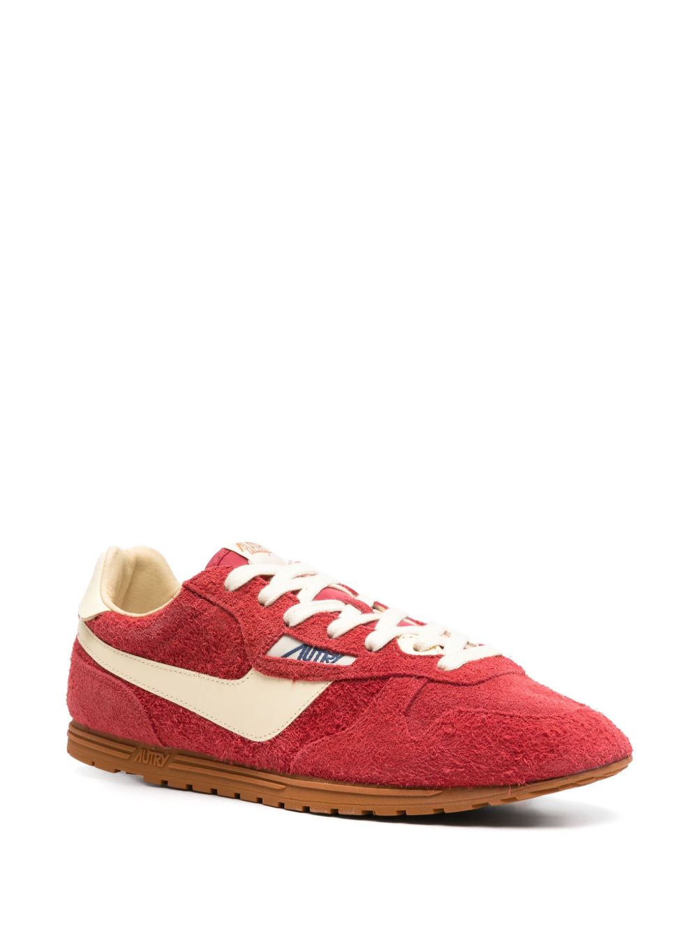 Windspin low leather sneakers