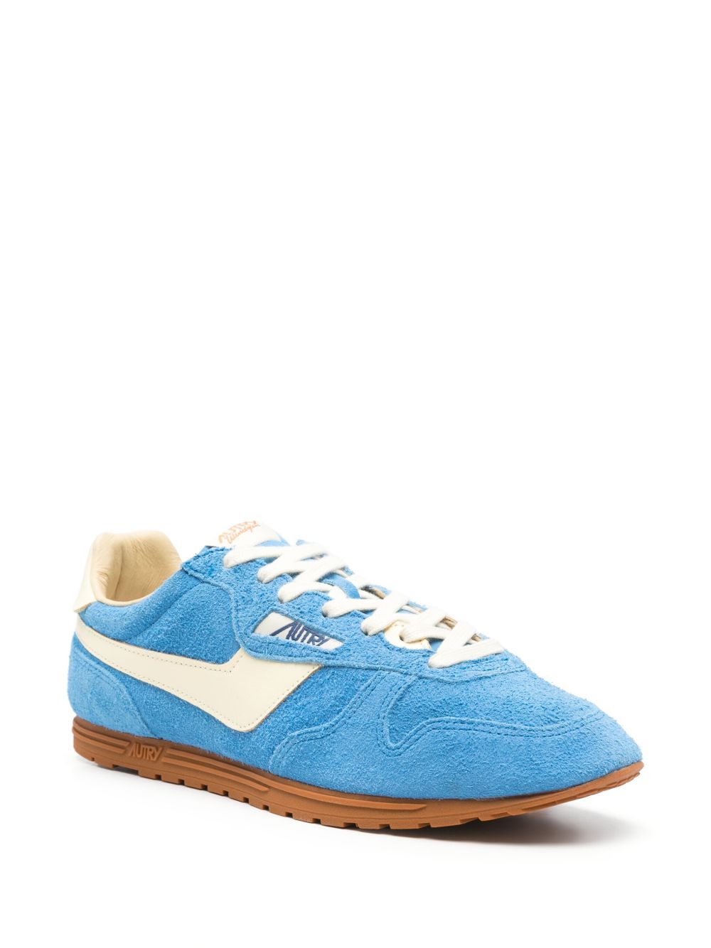 Windspin low leather sneakers