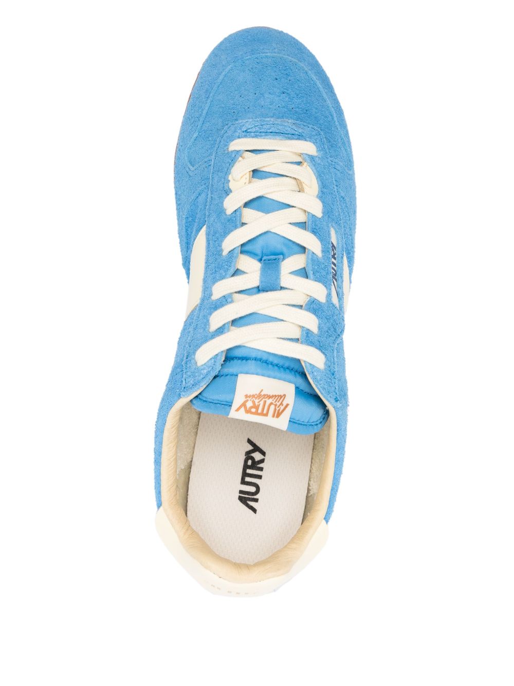 Windspin low leather sneakers