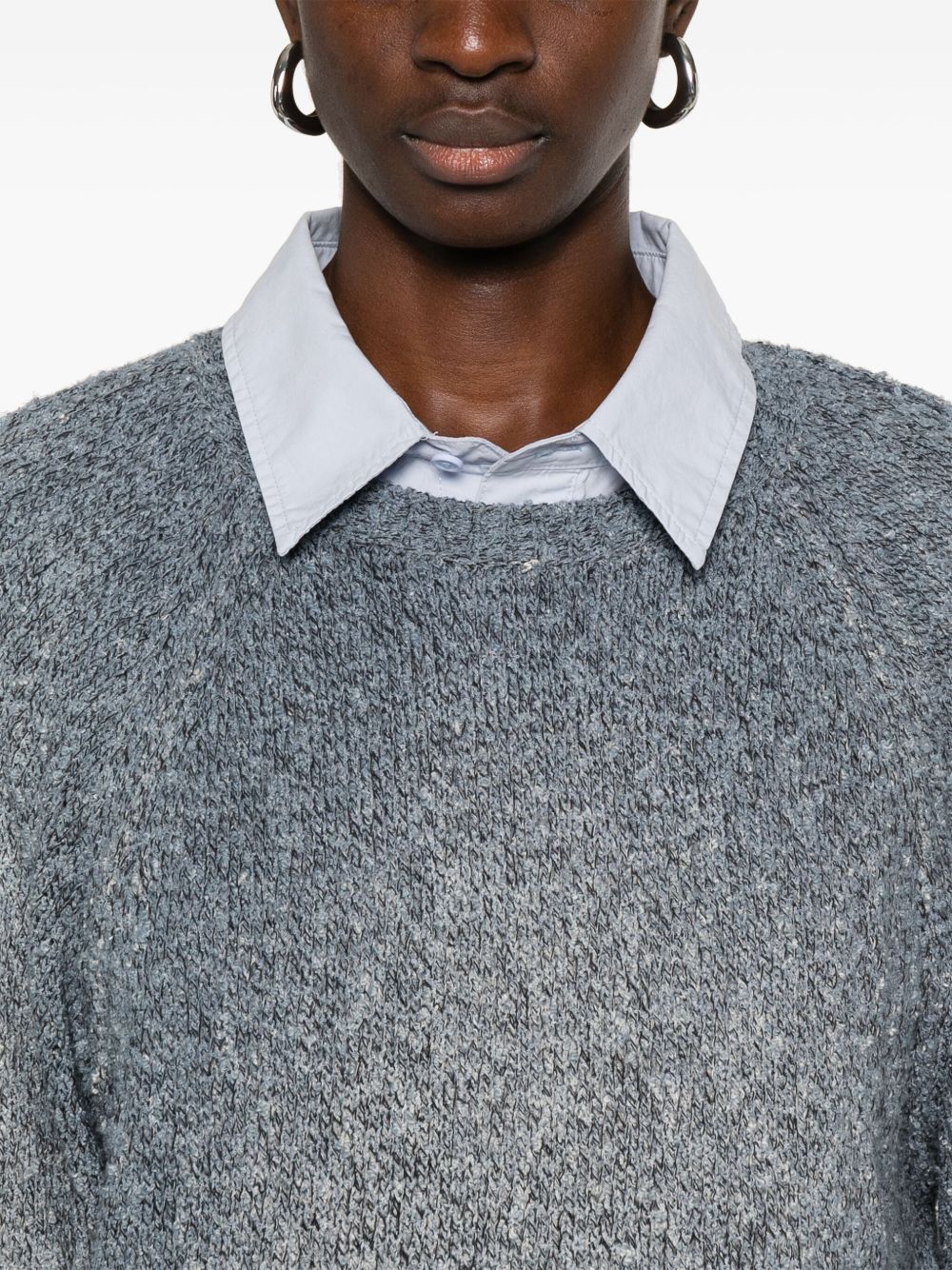 Cotton crewneck sweater