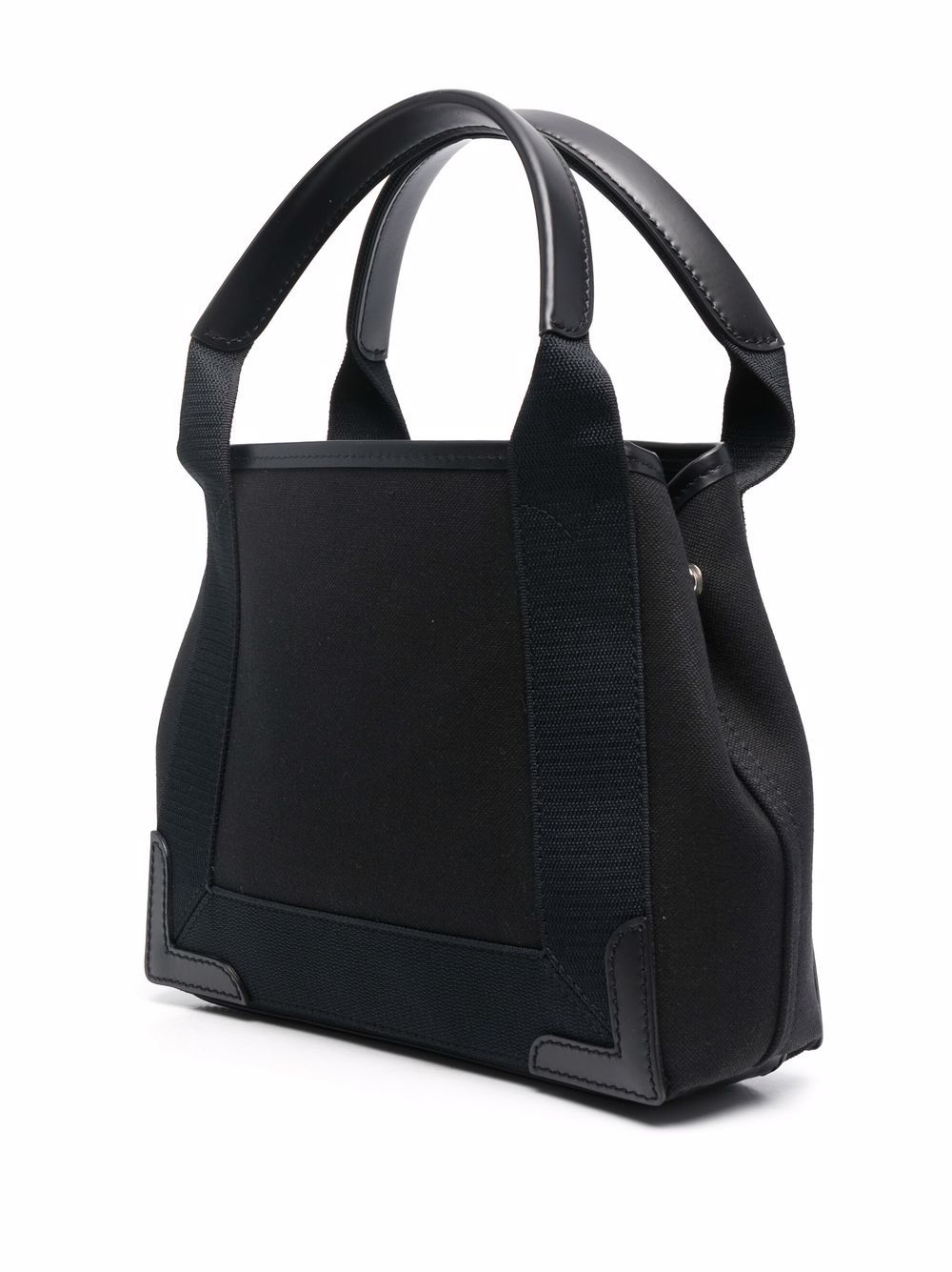 Navy cabas xs canvas tote bag