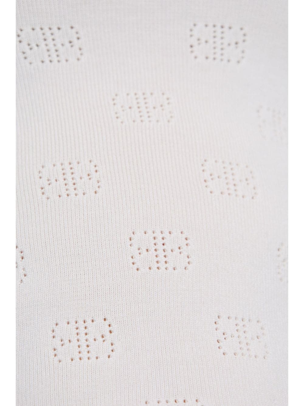 Open-knit wool top