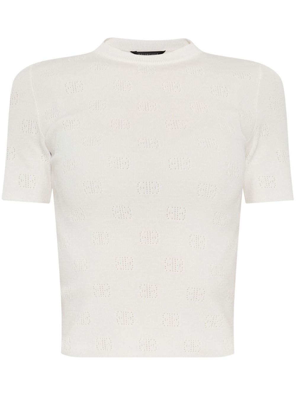 Open-knit wool top