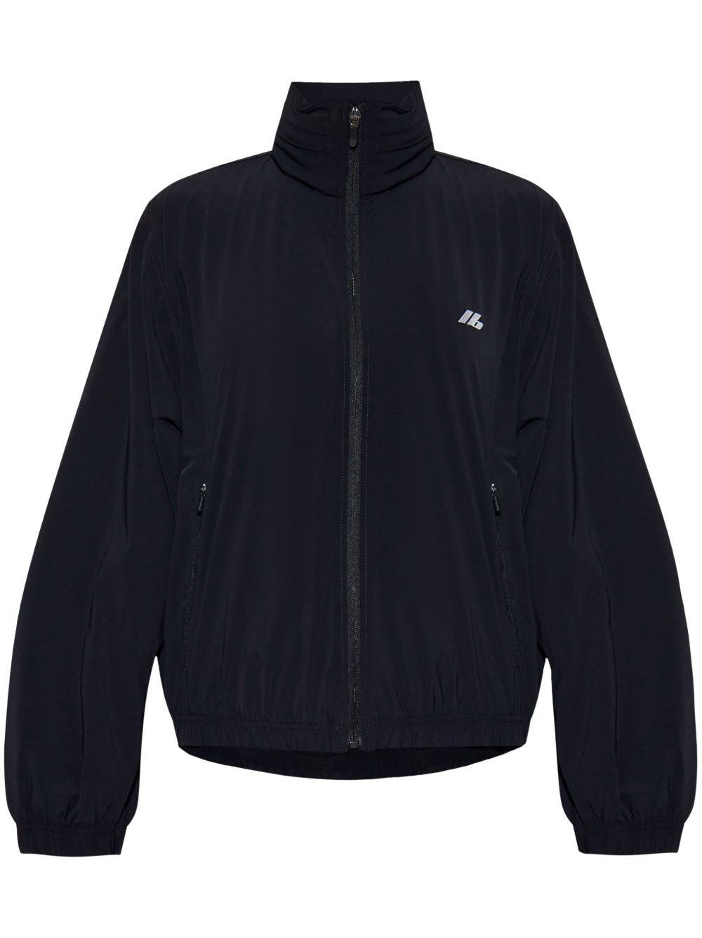 Shrunk nylon windbreaker