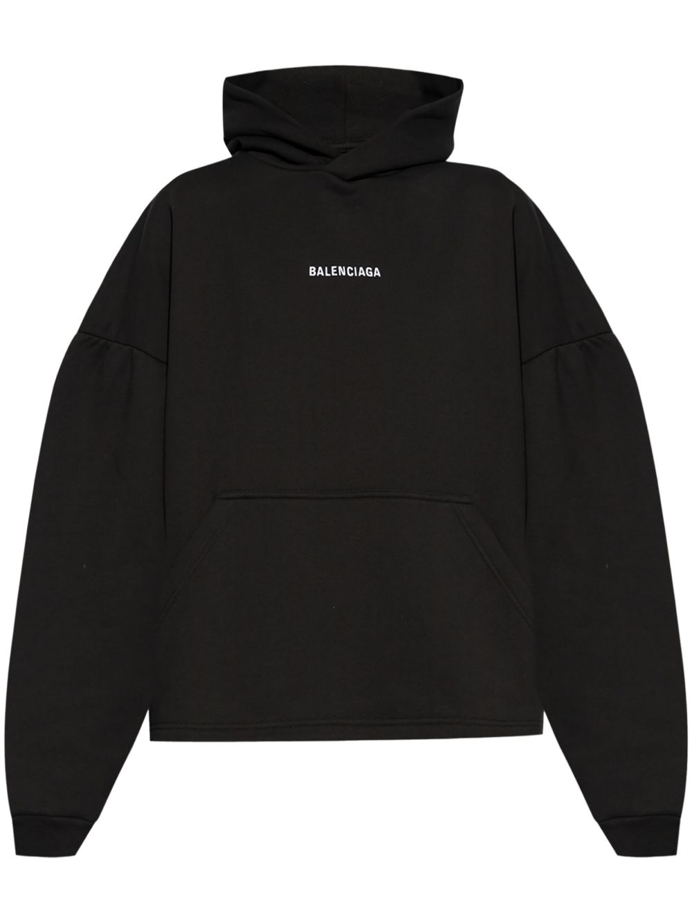 Logo cotton hoodie