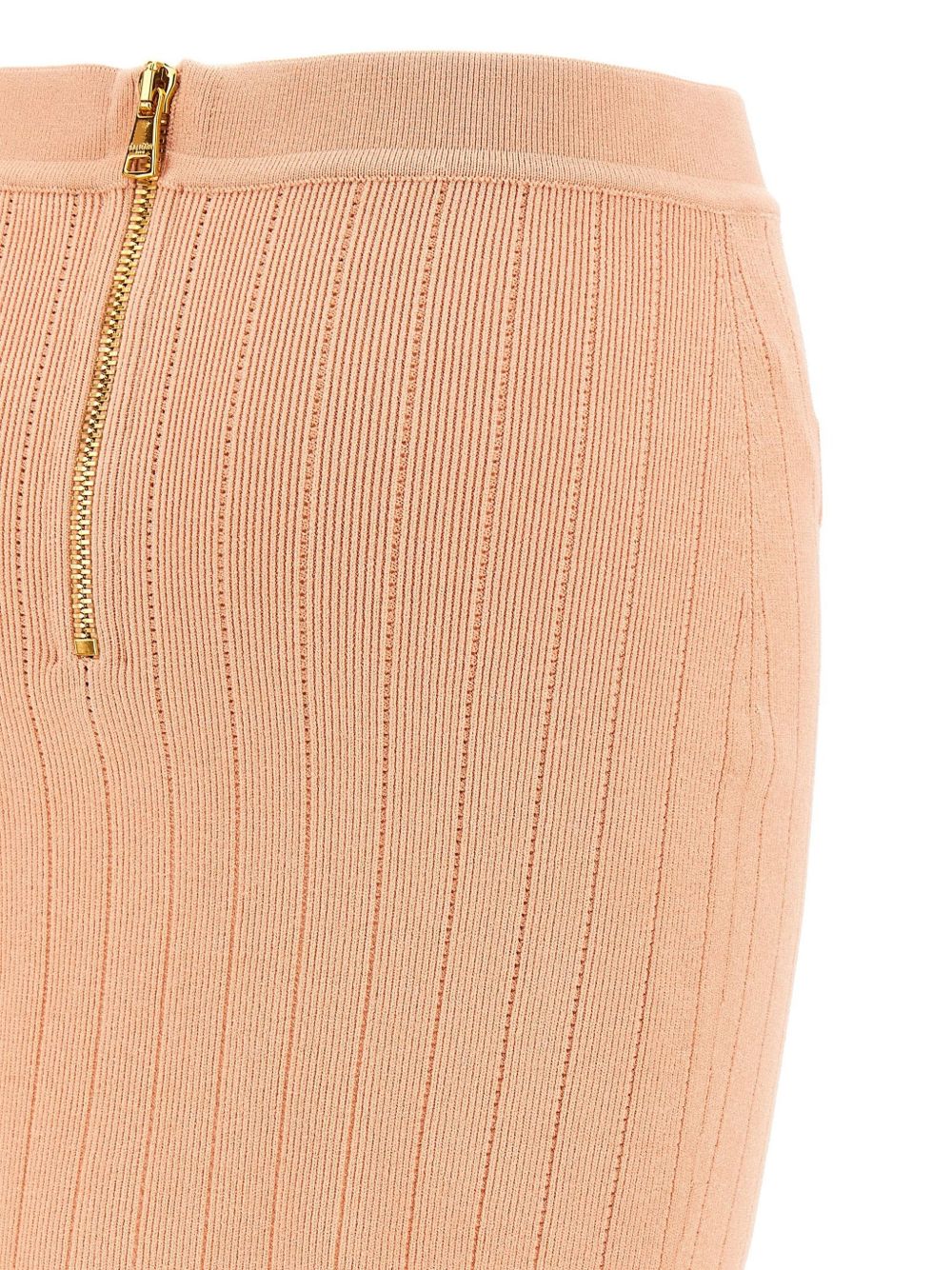 Knitted mini skirt