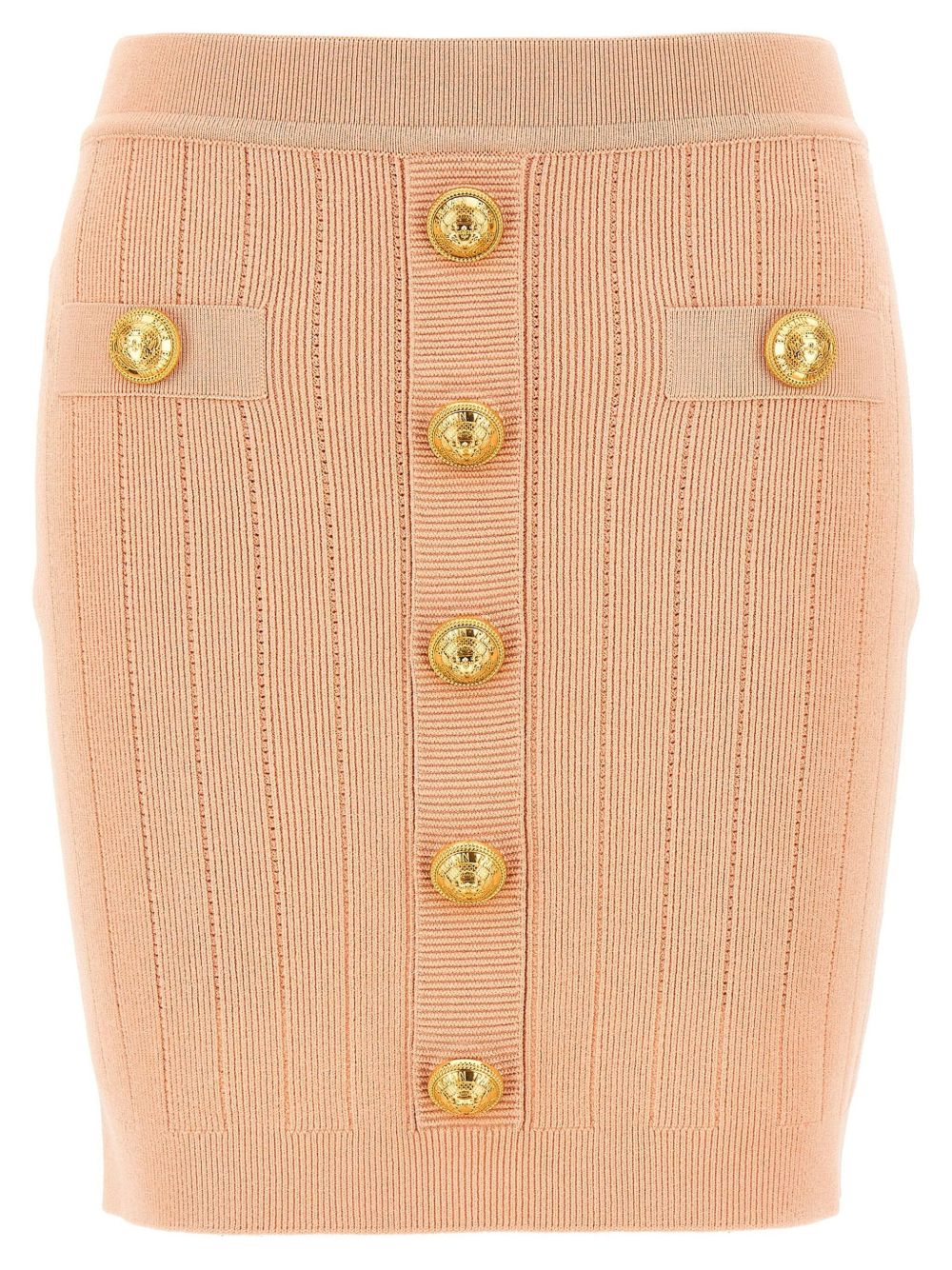 Knitted mini skirt