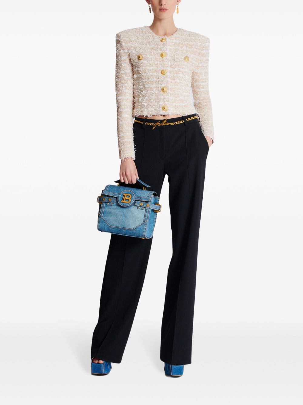 Tweed cropped jacket