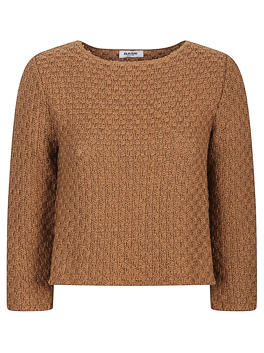 Cotton and linen sweater