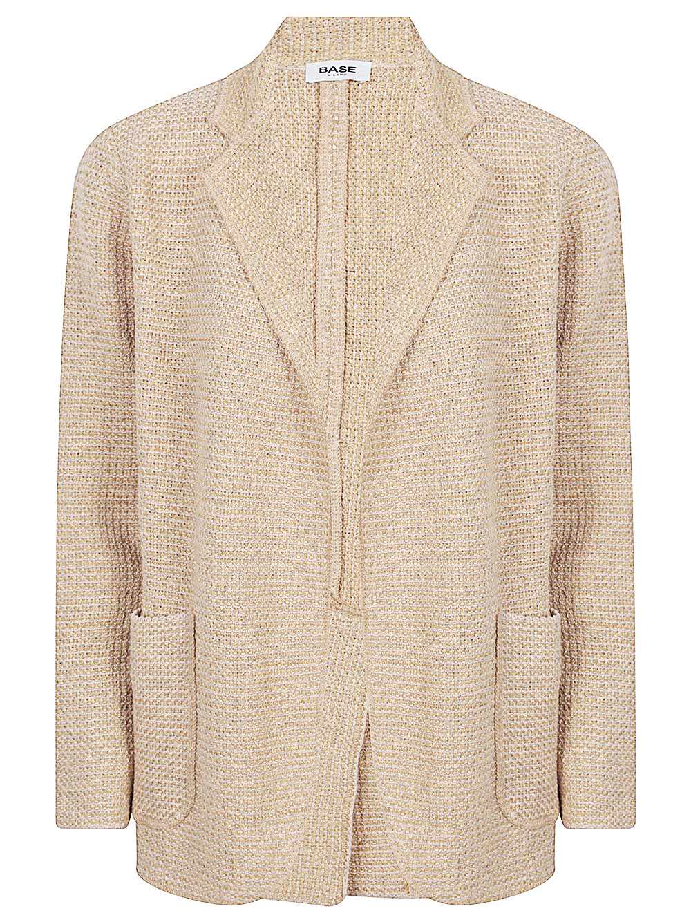 Cotton blend blazer jacket
