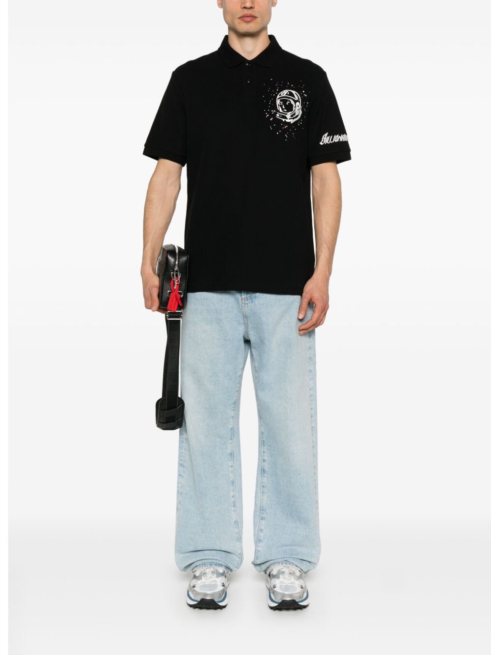 Logo cotton polo shirt
