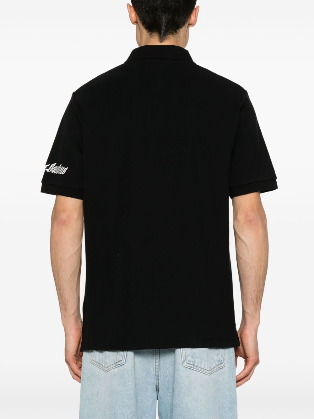Logo cotton polo shirt