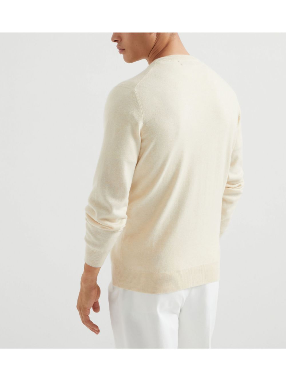 Cashmere crewneck sweater