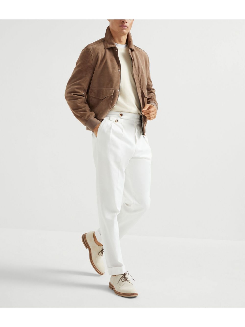 Cashmere crewneck sweater