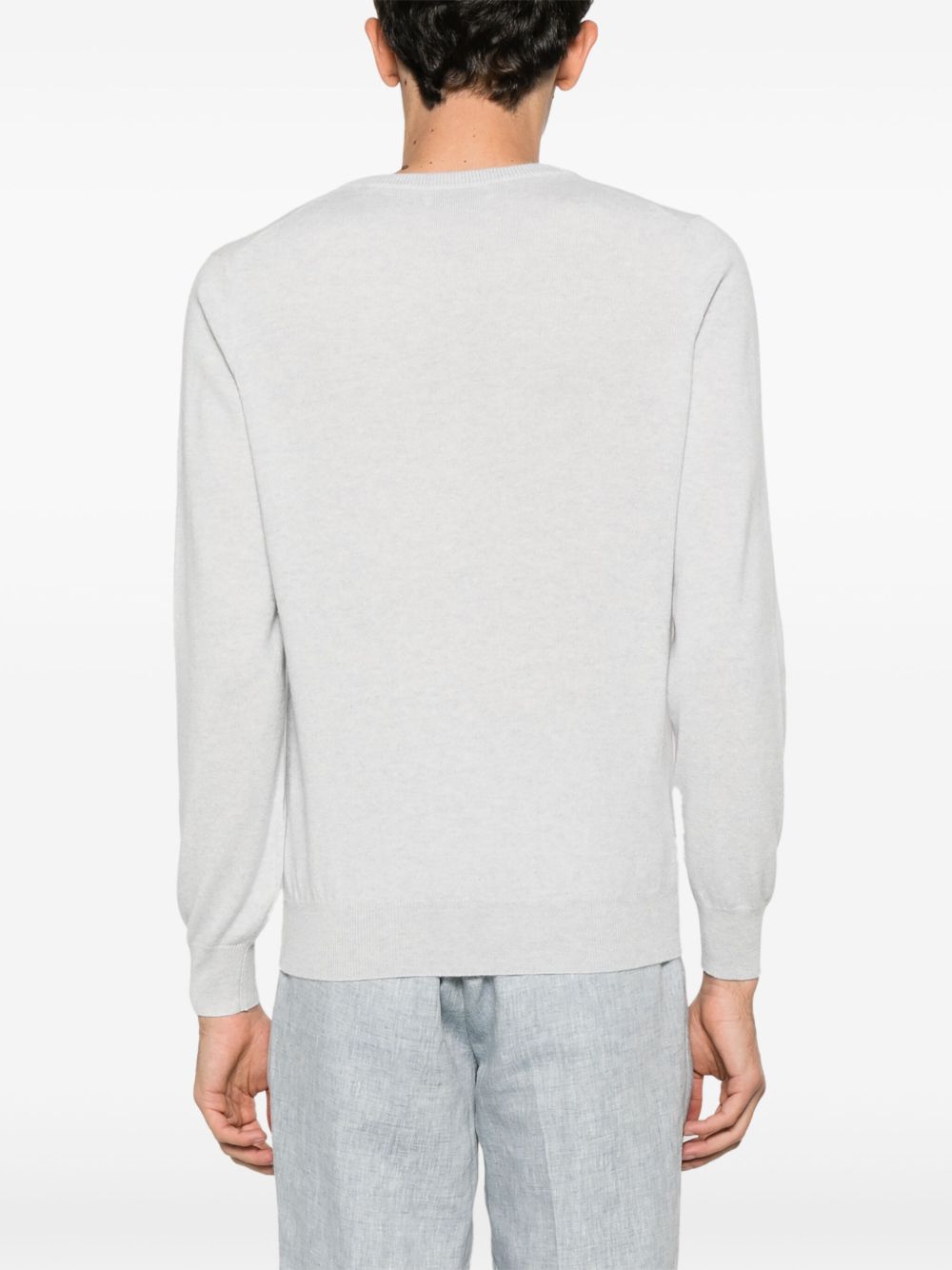 Cashmere crewneck sweater